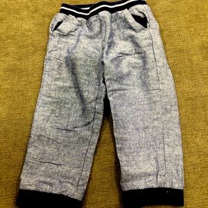 Janie and Jack 18-24 month linen pants